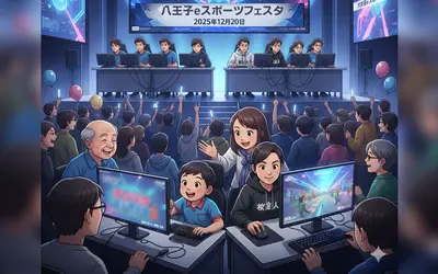 【12/20】大人も子どもも楽しめる“まちのeスポーツ祭り”『八王子eスポーツフェスタ』