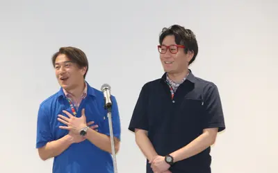 介護施設に笑いを届けています。介護漫才『かいごーず』