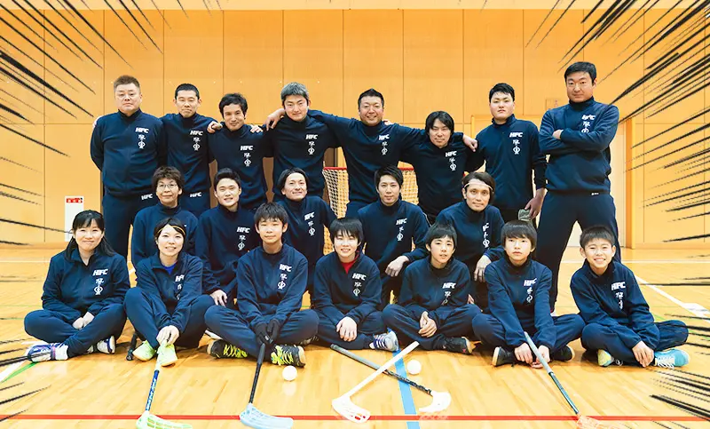 日本リーグ4位の八王子フロアボールクラブと一緒に八王子を盛り上げたいっ!!