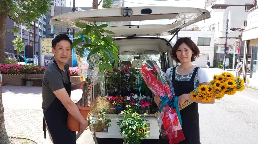 八王子で人気のお花屋さん日本フラワーが『八王子限定宅配』を始めます!!