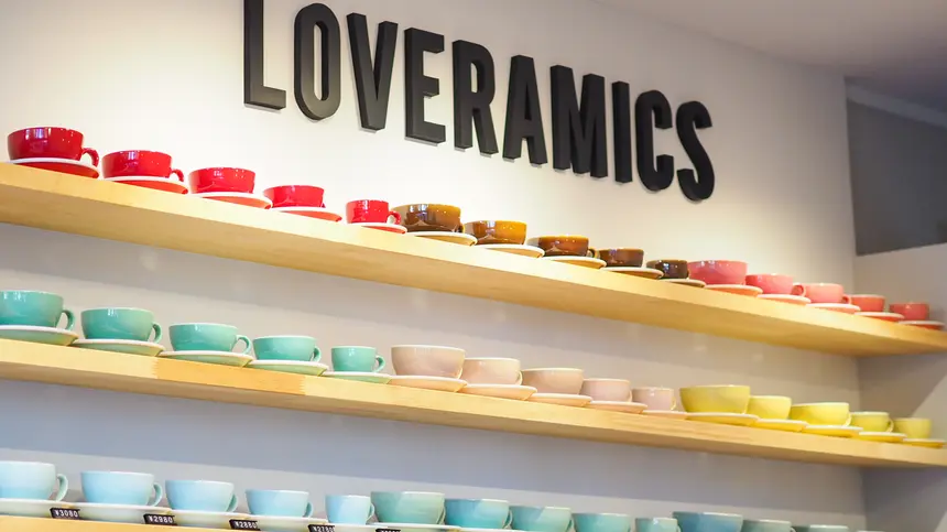 コーヒーカップメーカー『LOVERAMICS(ラブラミクス)』八王子で日本第一号店がオープン！