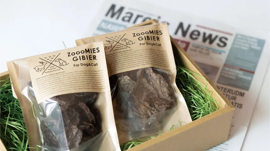 無添加ペット用ジビエおやつ『ZoooMIES TOKYO』が八王子からスタート!