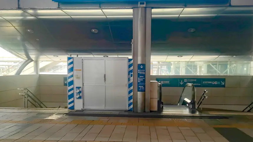 通勤・通学に影響も?八王子駅北口エスカレーターが長期工事へ