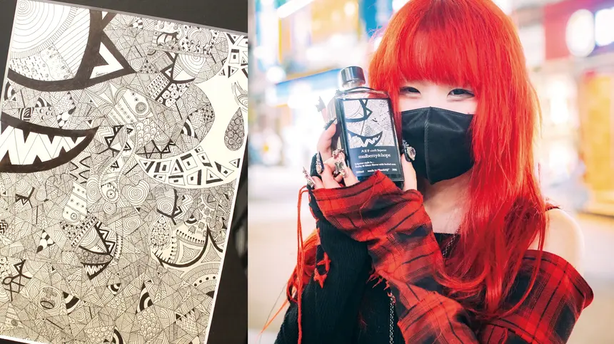 八王子在住・高校生アーティストsaoriさんに注目！心の内を描く唯一無二の作品たち