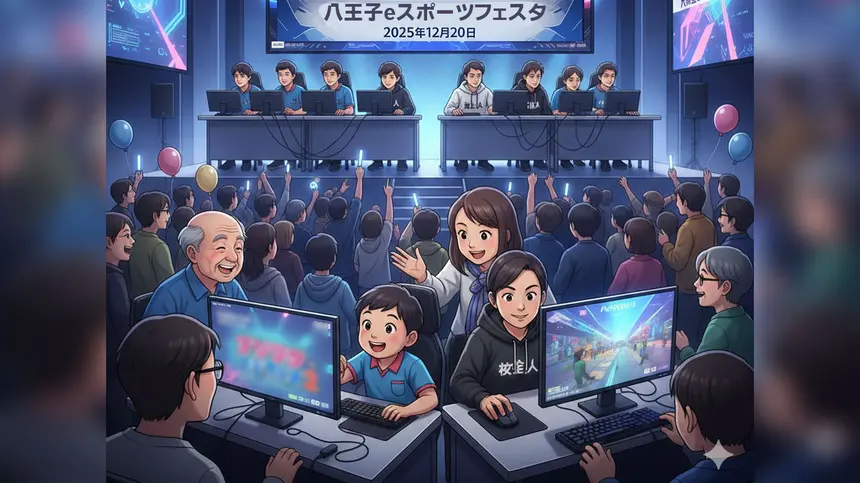 【12/20】大人も子どもも楽しめる“まちのeスポーツ祭り”『八王子eスポーツフェスタ』