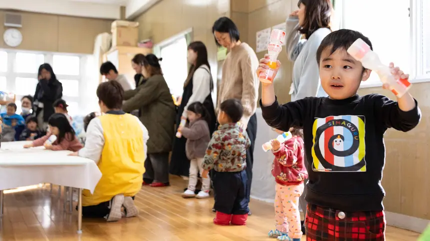 はじめての幼稚園体験。『なかの幼稚園』のプレ保育に密着！～兄も通った園へ、3歳児の一日～