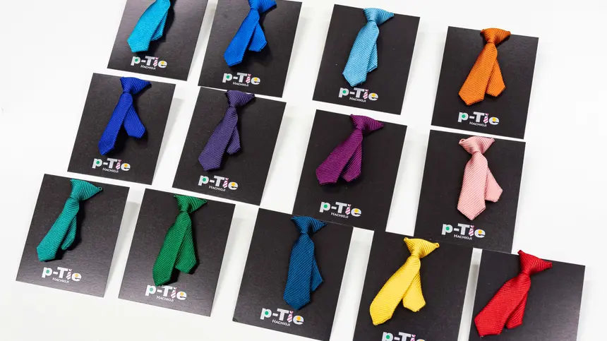 この春ちょっと差がつく。八王子織物『p-Tie』に新色、ギフトにも